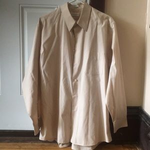 Looks new, mens button down dress shirt